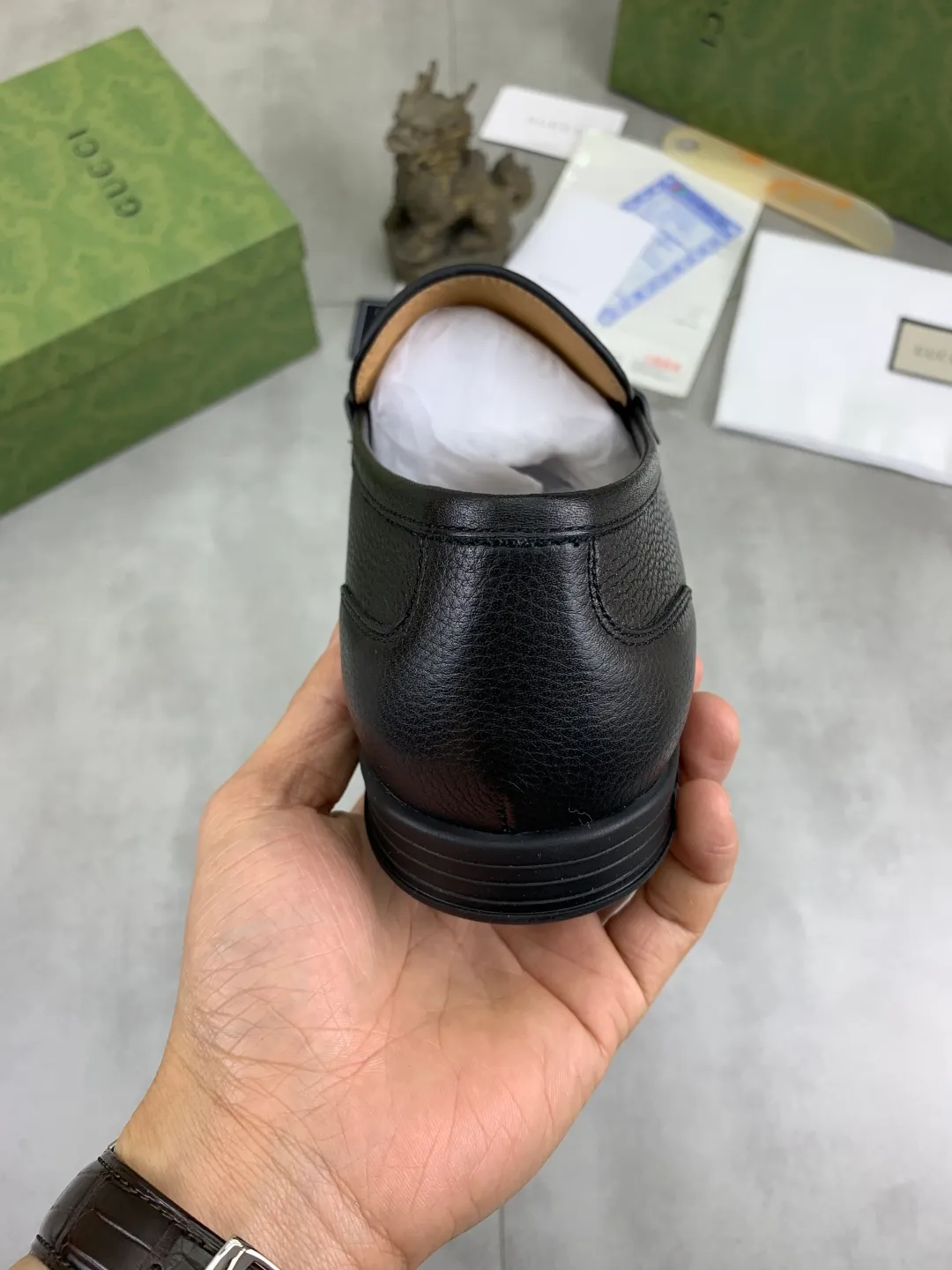 Men's men's shoes 💰P520 [New style] Water dyed cowhide 💰💎💎💎 [Gucci] GUCCI high-end classic men's formal business leather shoes, original order 1:1 authentic goods! Original imported high-end calfskin, original metal buckle, imported first-layer cowhide lining for feet, original outsole, men's shoe size: 38-44 (45 customized) Multiple colors available